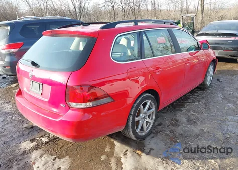 2014 Volkswagen Jetta Sportwagen 2.0L Tdi z USA, uszkodzony, nr VIN 3VWPL7AJ2EM600428